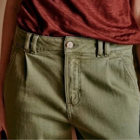 Sezane Denim Pants - Picture 2 of 4